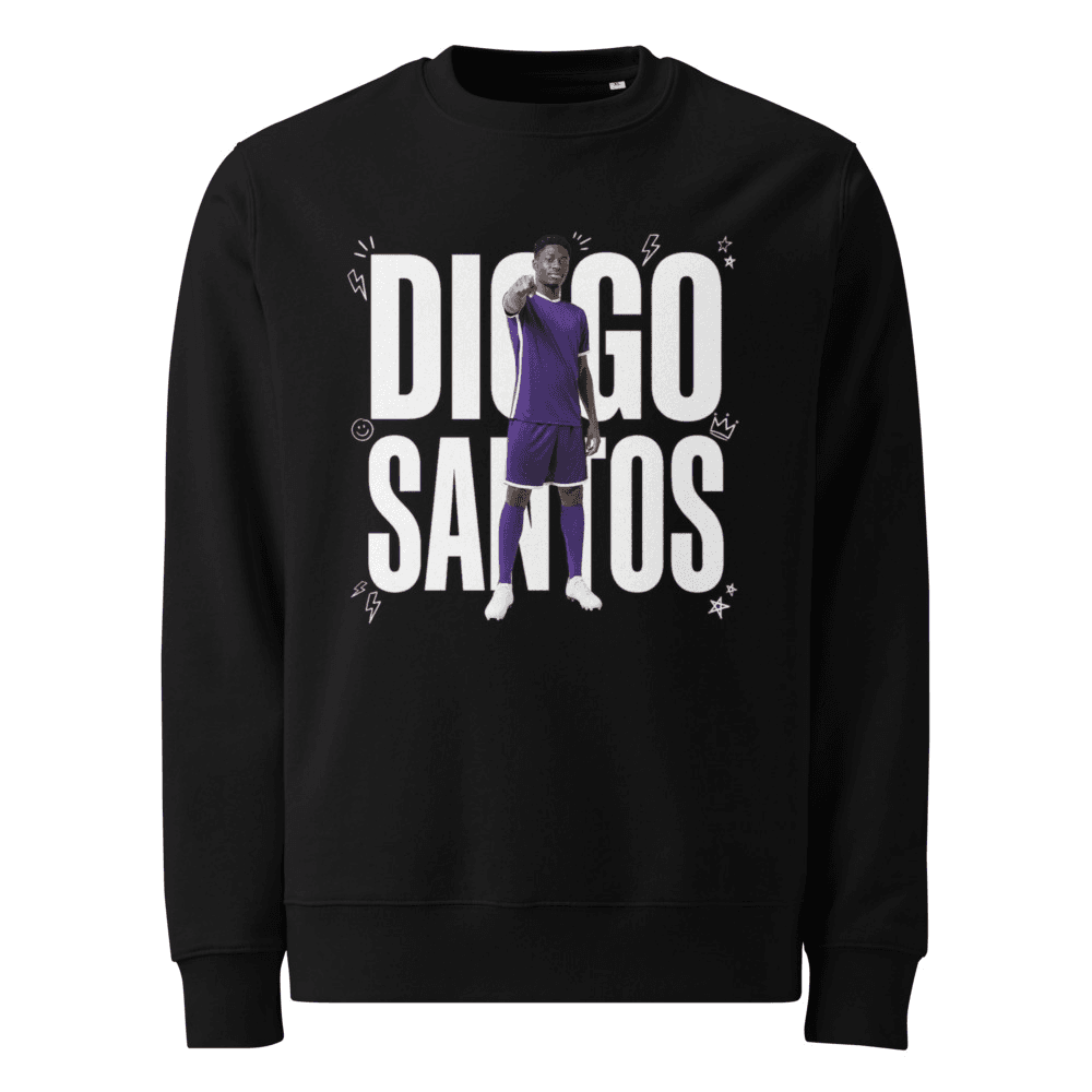 Black premium sweatshirt mockup