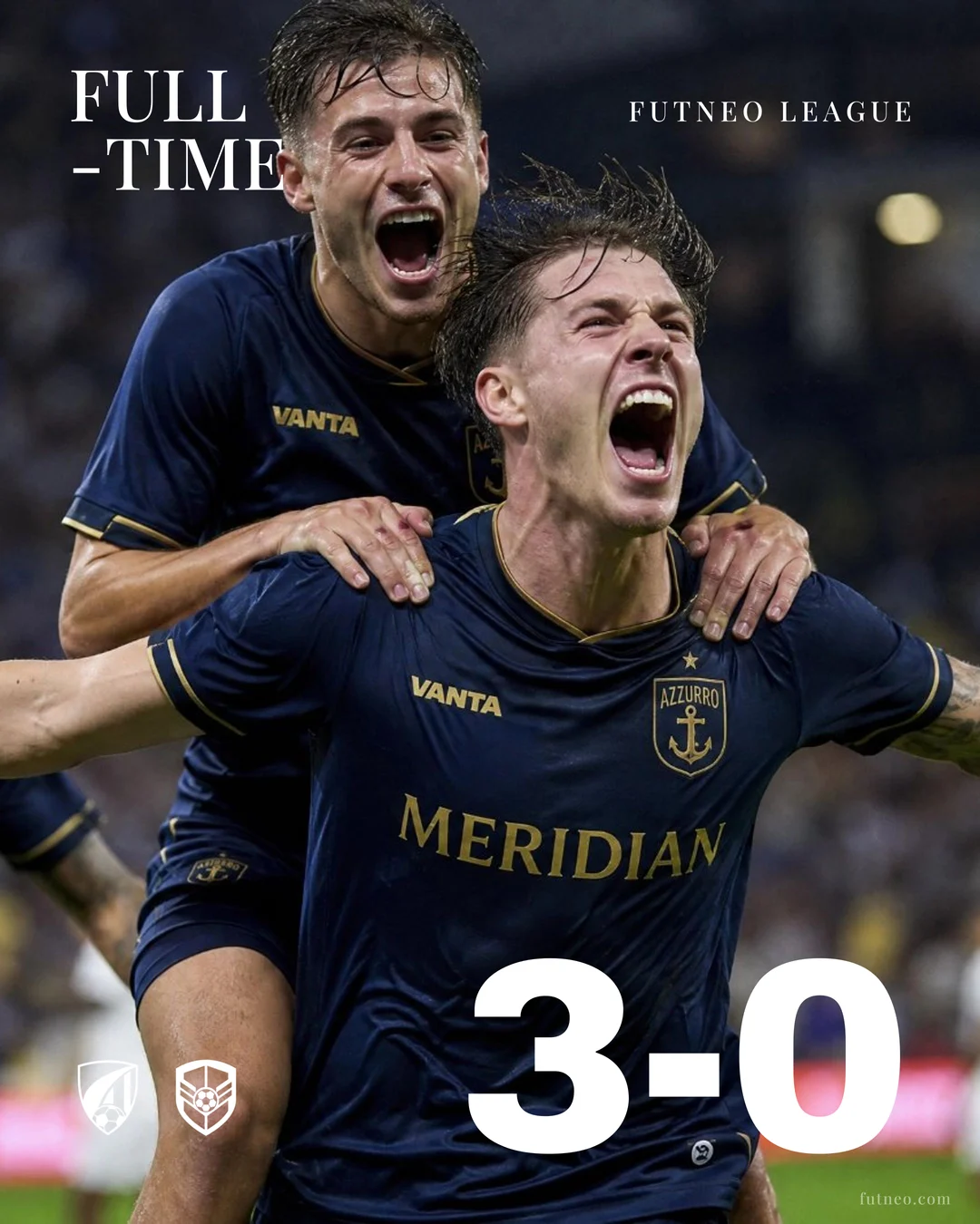 Aftermath — Full Time template, AI-generated example
